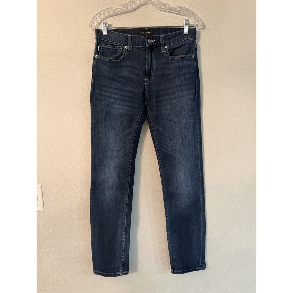 Free Assembly - Men's Slim Fit Jeans - Slightly Tapered Leg‎ - 29x30 Dark Wash